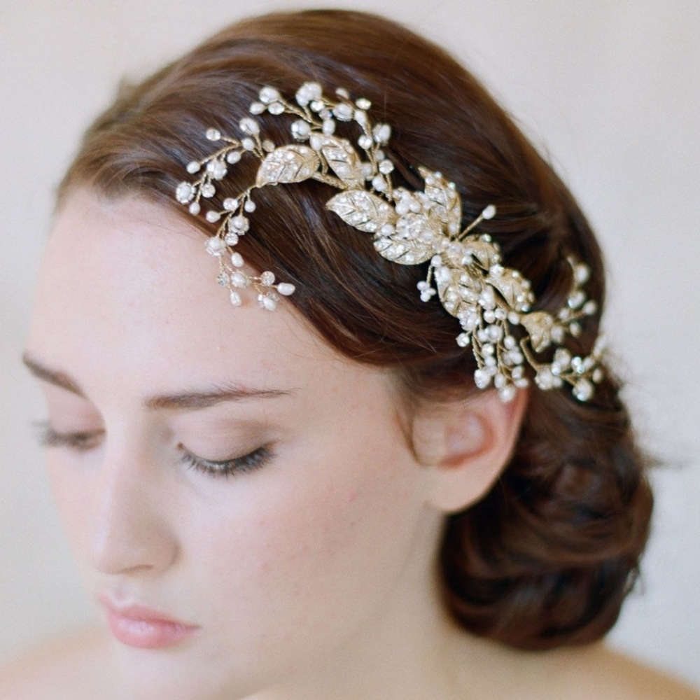 twigs & honey from BHDLN crystal blossom hair comb